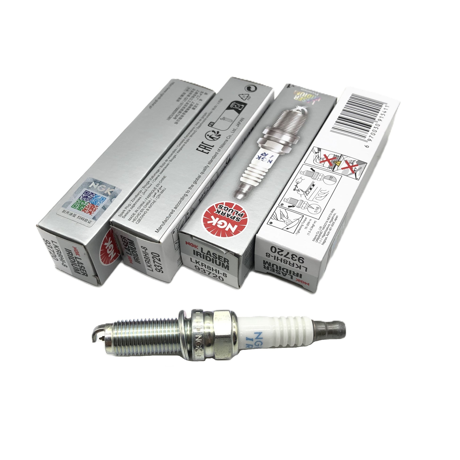 NGK Laser Iridium Spark Plug LKR8HI-8 image 3 Candru