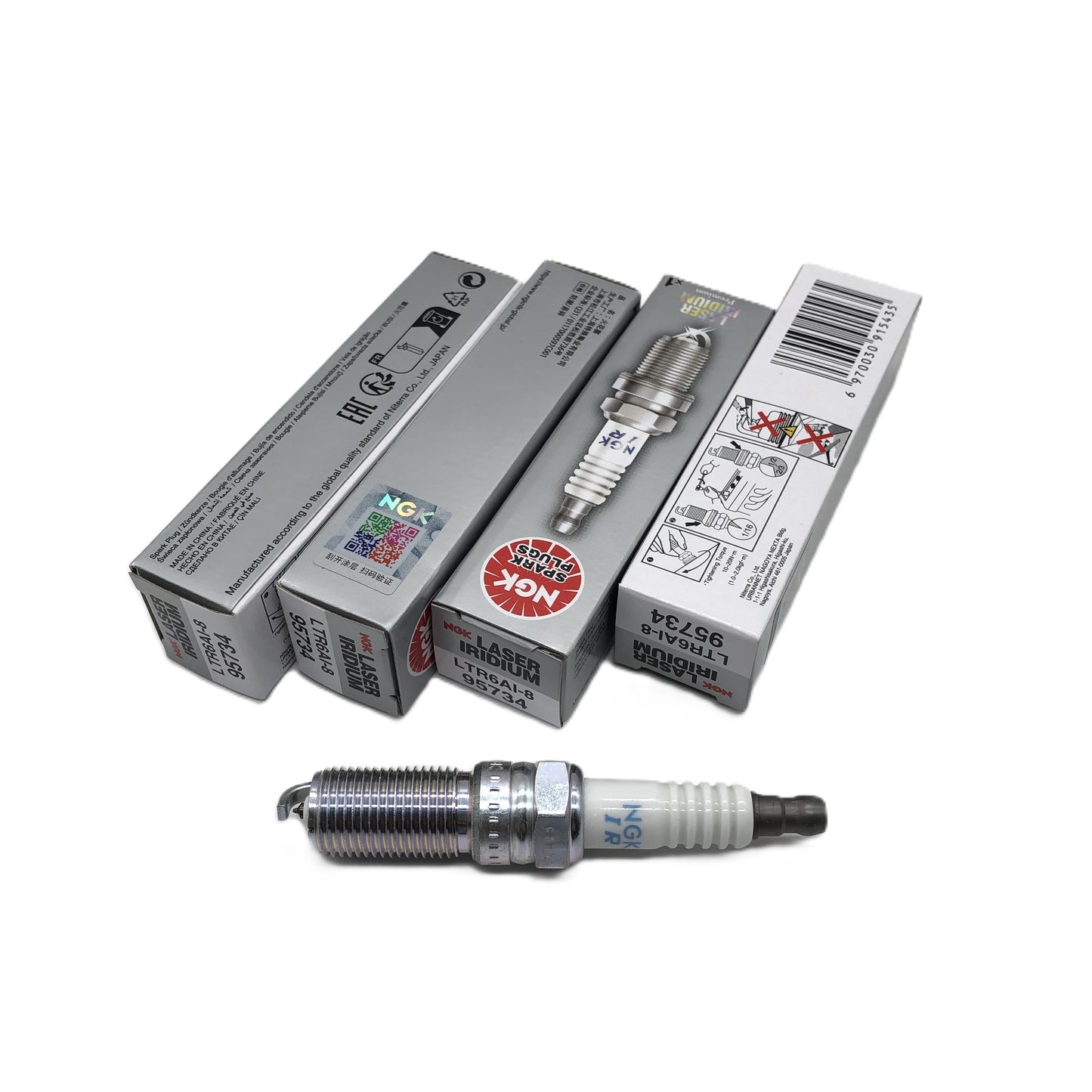 NGK Laser Iridium Spark Plug LTR6AI-8 image 4 Candru