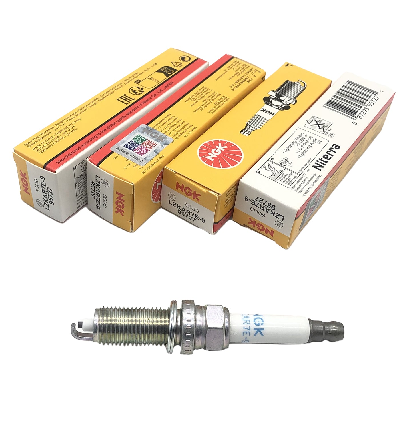 NGK Nickel Spark Plug LZKAR7E-9 95727