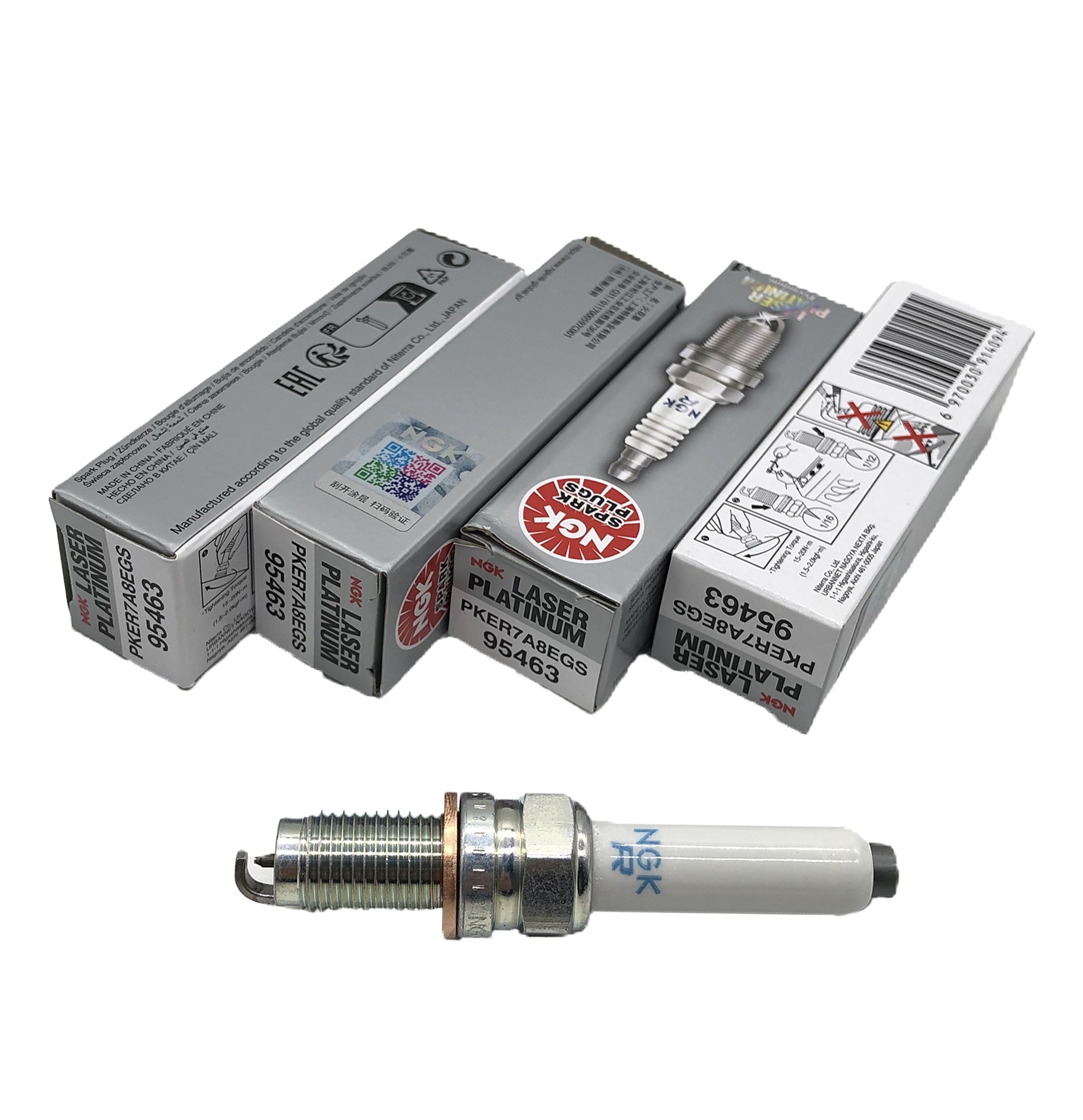NGK Platinum Spark Plug PKER7A8EGS 95463