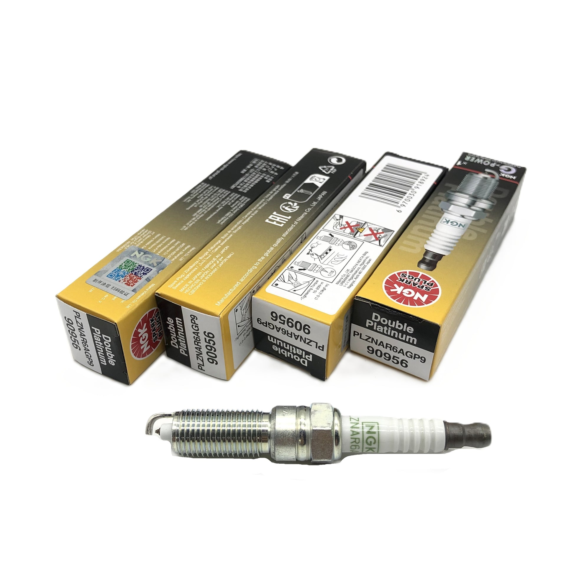 NGK G-Power Platinum Spark Plug PLZNAR6AGP9 image 3 Candru