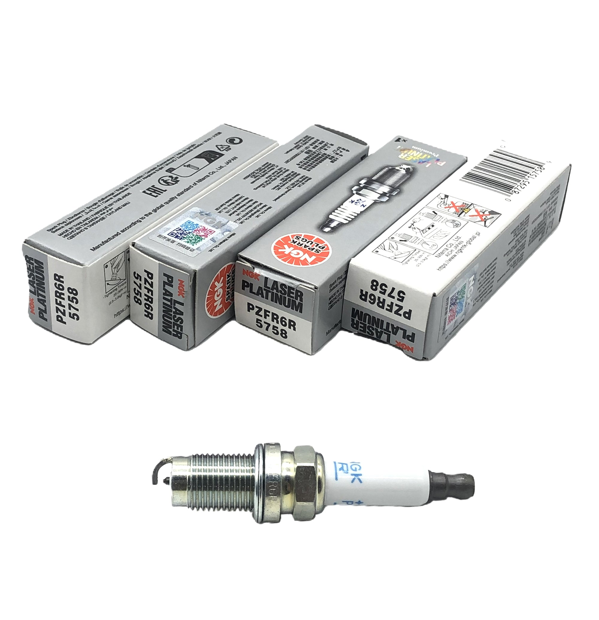 NGK Platinum Spark Plug PZFR6R 5758
