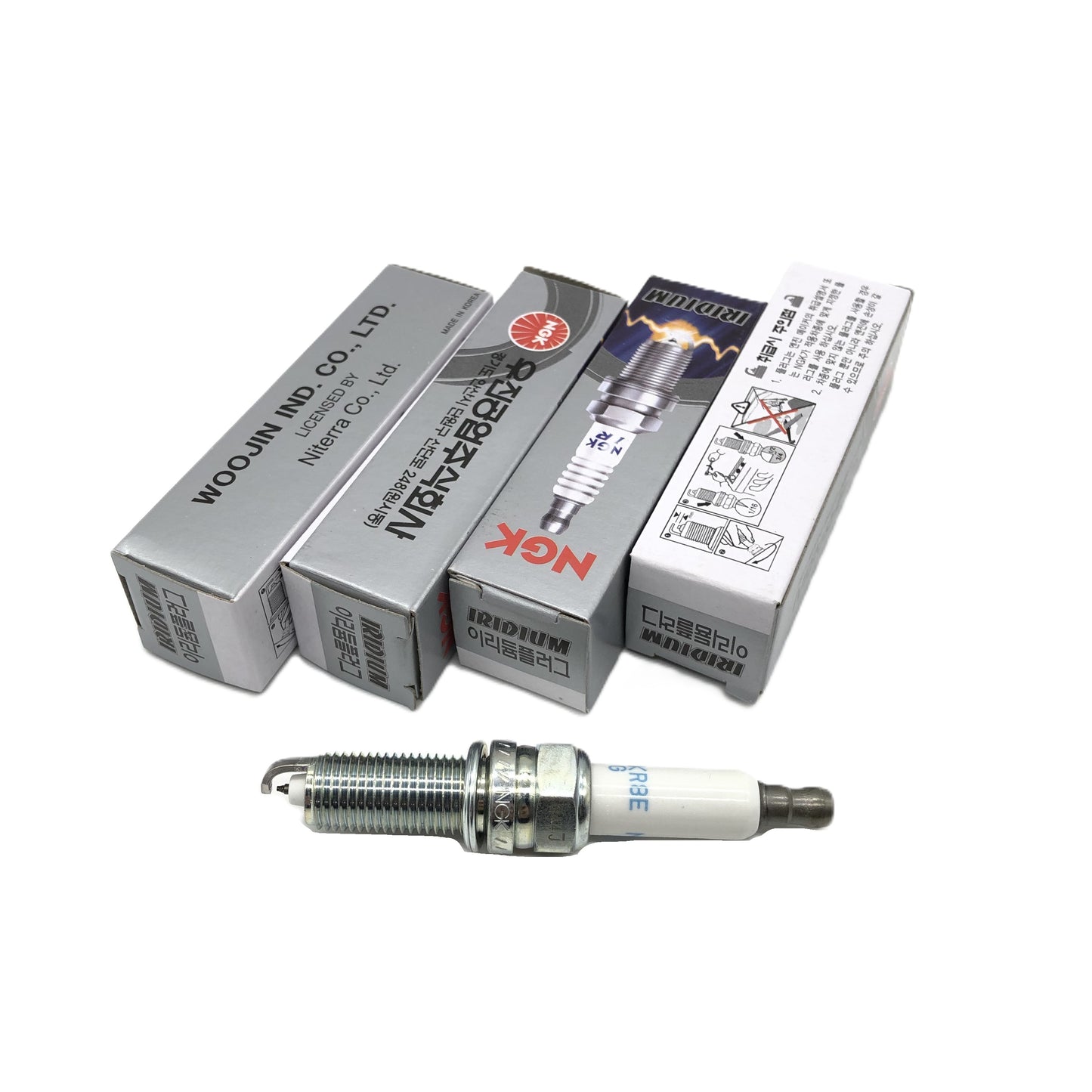 NGK Iridium Spark Plug SILZKR8E8G image 2 Candru