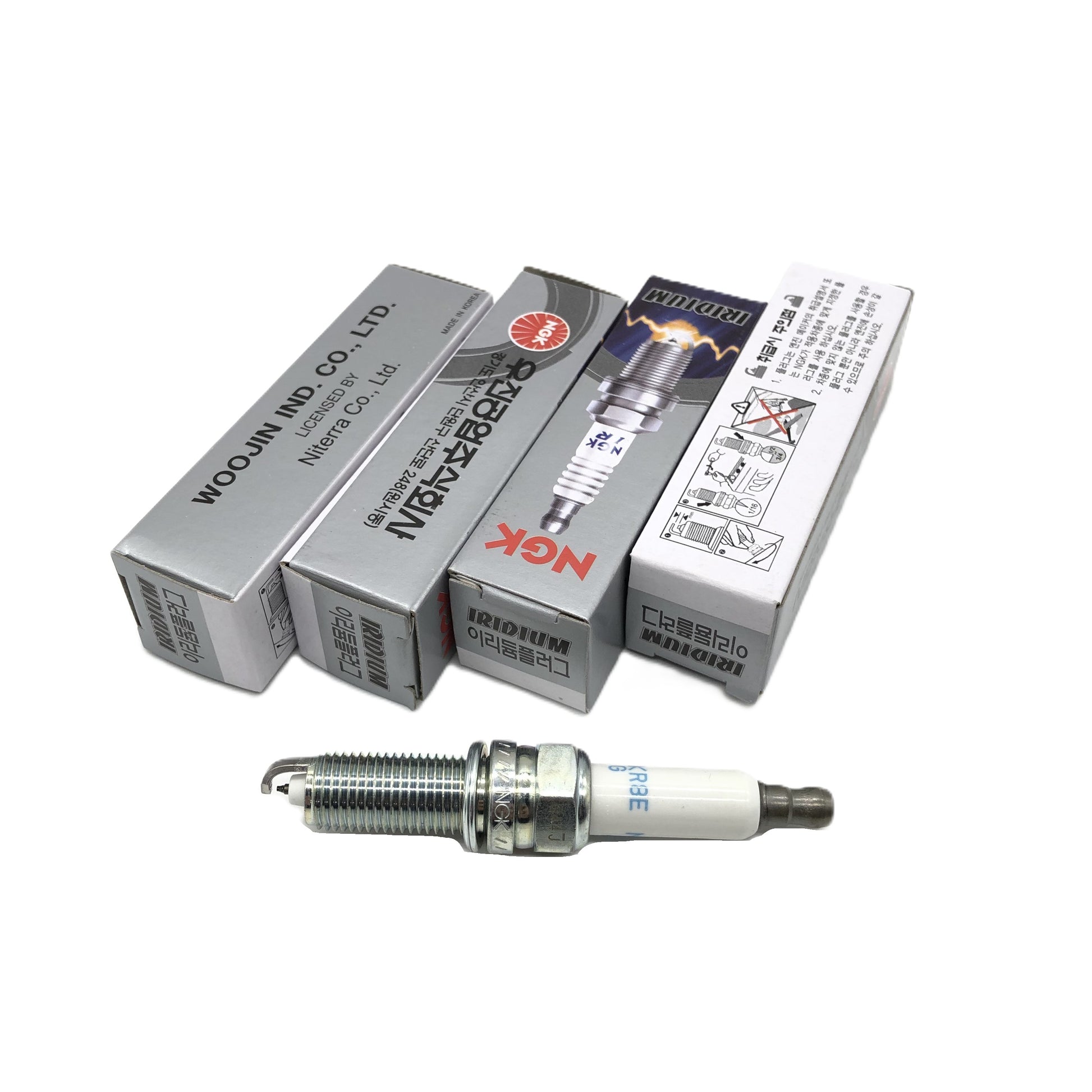 NGK Iridium Spark Plug SILZKR8E8G image 2 Candru