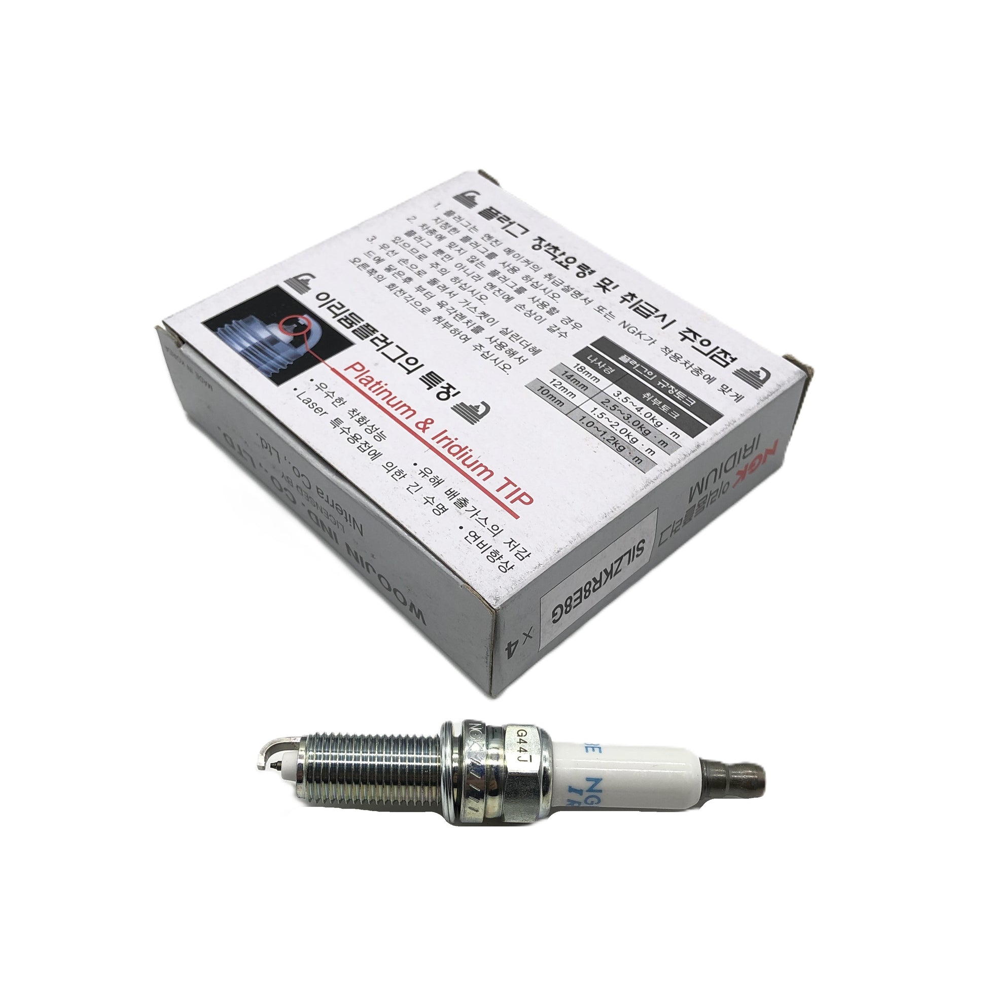 NGK Iridium Spark Plug SILZKR8E8G image 3 Candru
