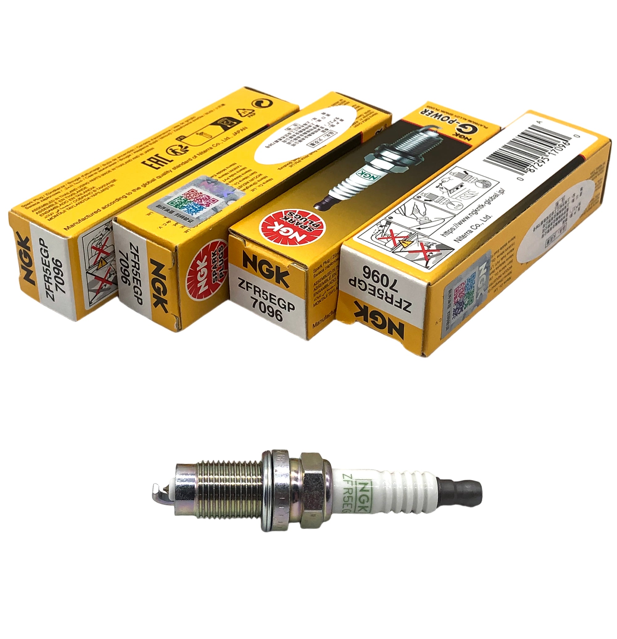 NGK G-Power Platinum Spark Plug ZFR5EGP 7096