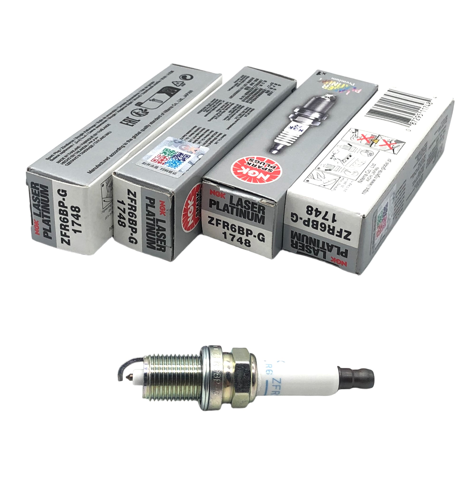 NGK Laser Platinum Spark Plug ZFR6BP-G 1748