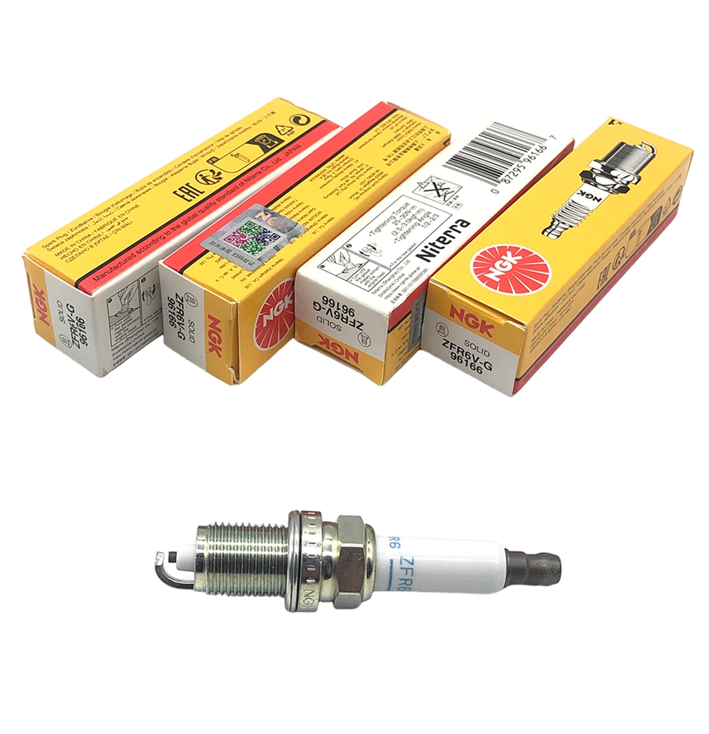 NGK Nickel Spark Plug ZFR6V-G  96166