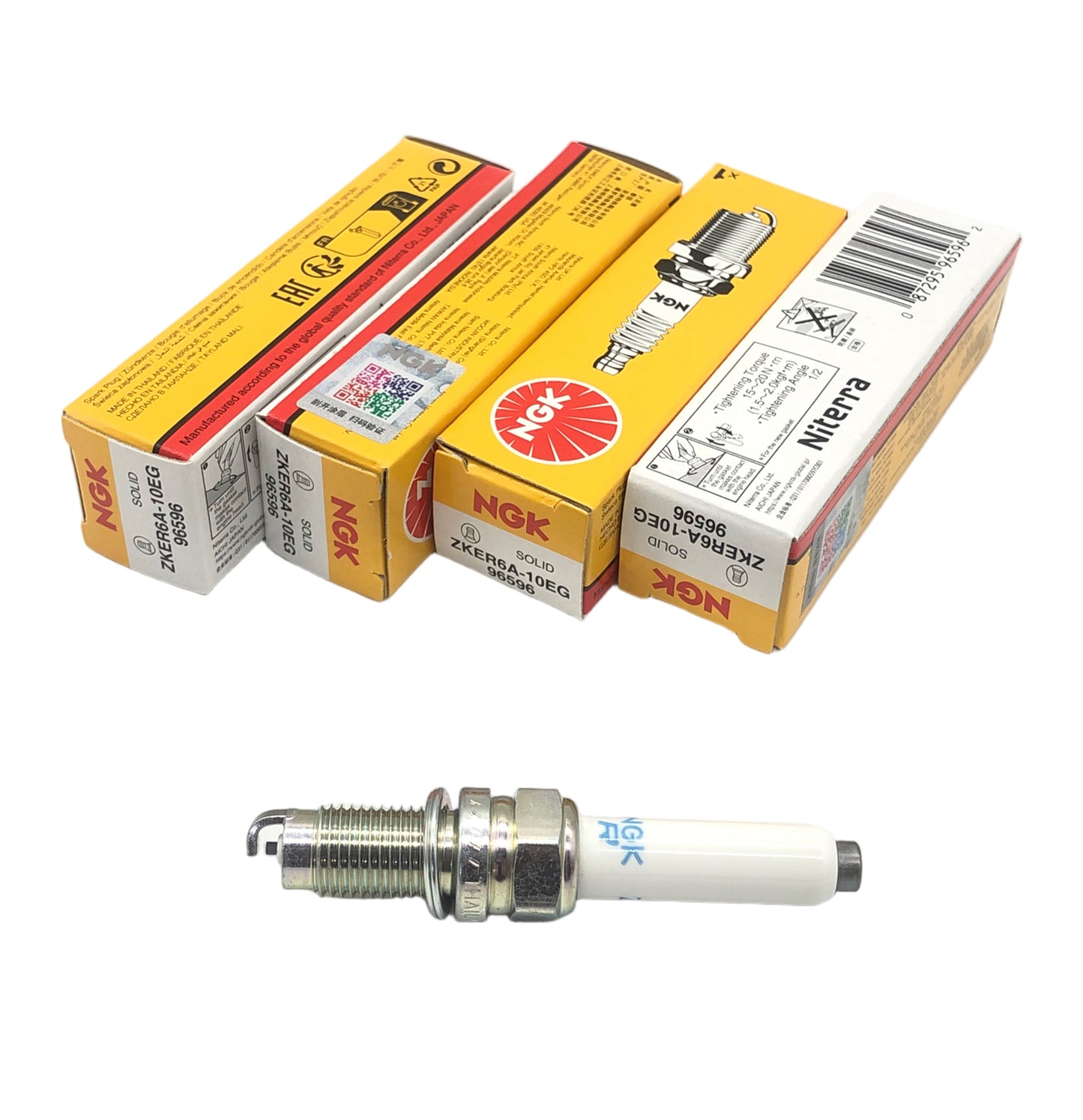 NGK Nickel Spark Plug ZKER6A-10EG 96596