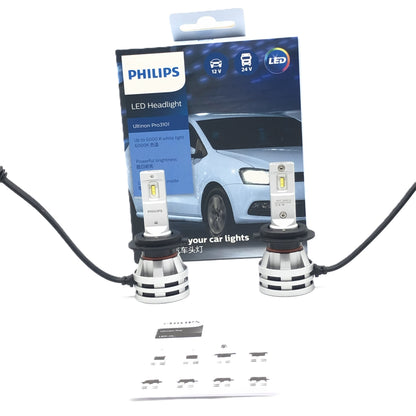 PHILIPS LED Headlight Ultinon Pro3101 H7 12V 24V 24W 11972U3101X2