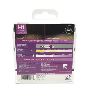 PHILIPS Up to 60% more vision Headlight Bulbs 12258VPS2