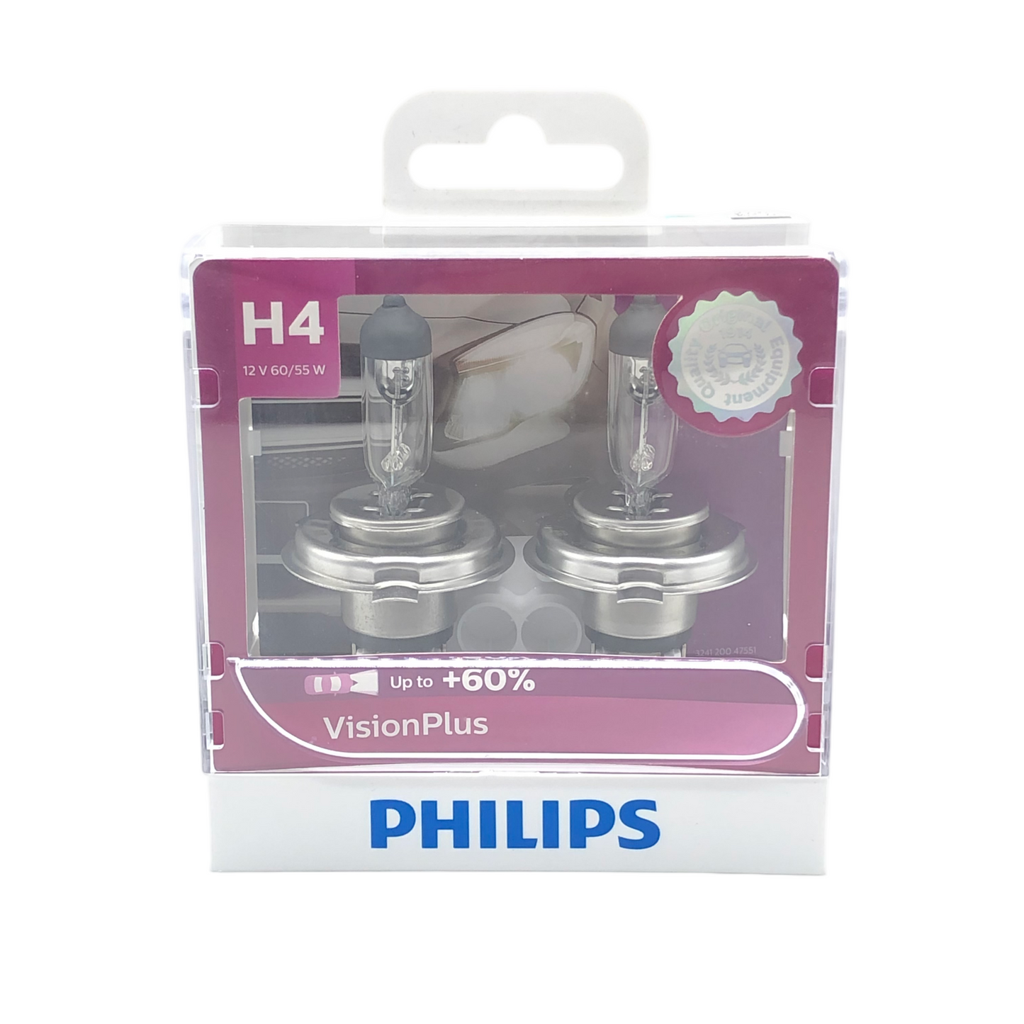 PHILIPS Vision plus car Headlight Bulbs 12342VPS2