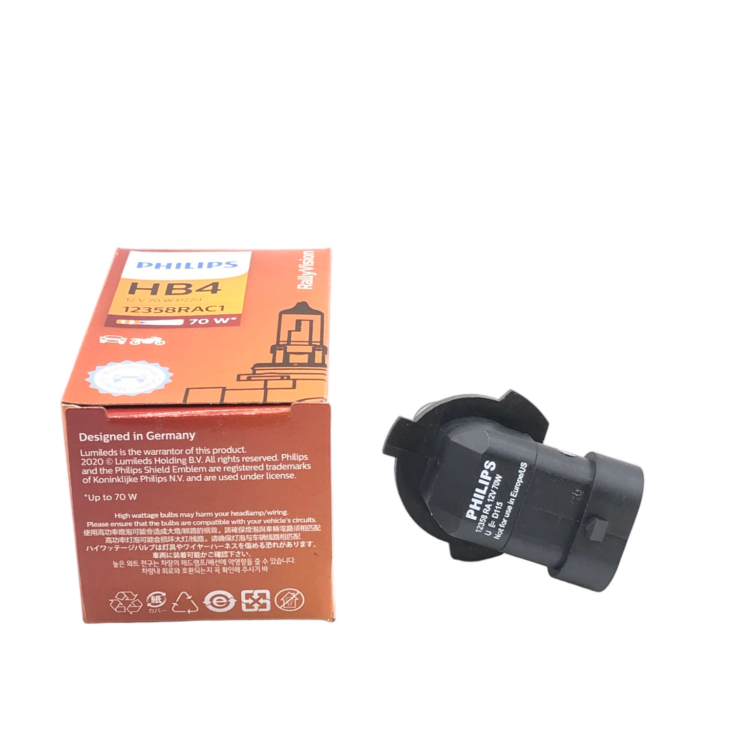 PHILIPS Front Fog Light HB4 12V 70W P22d 12358RAC1