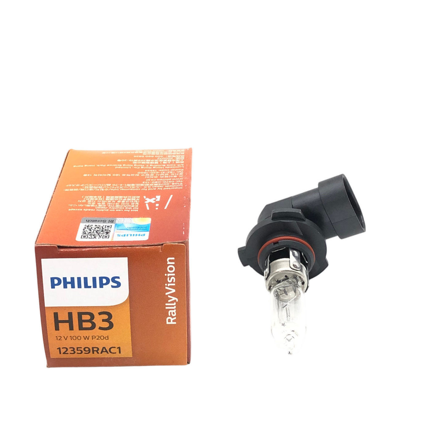 PHILIPS Front Fog Light HB3 12V 100W P20d 12359RAC1