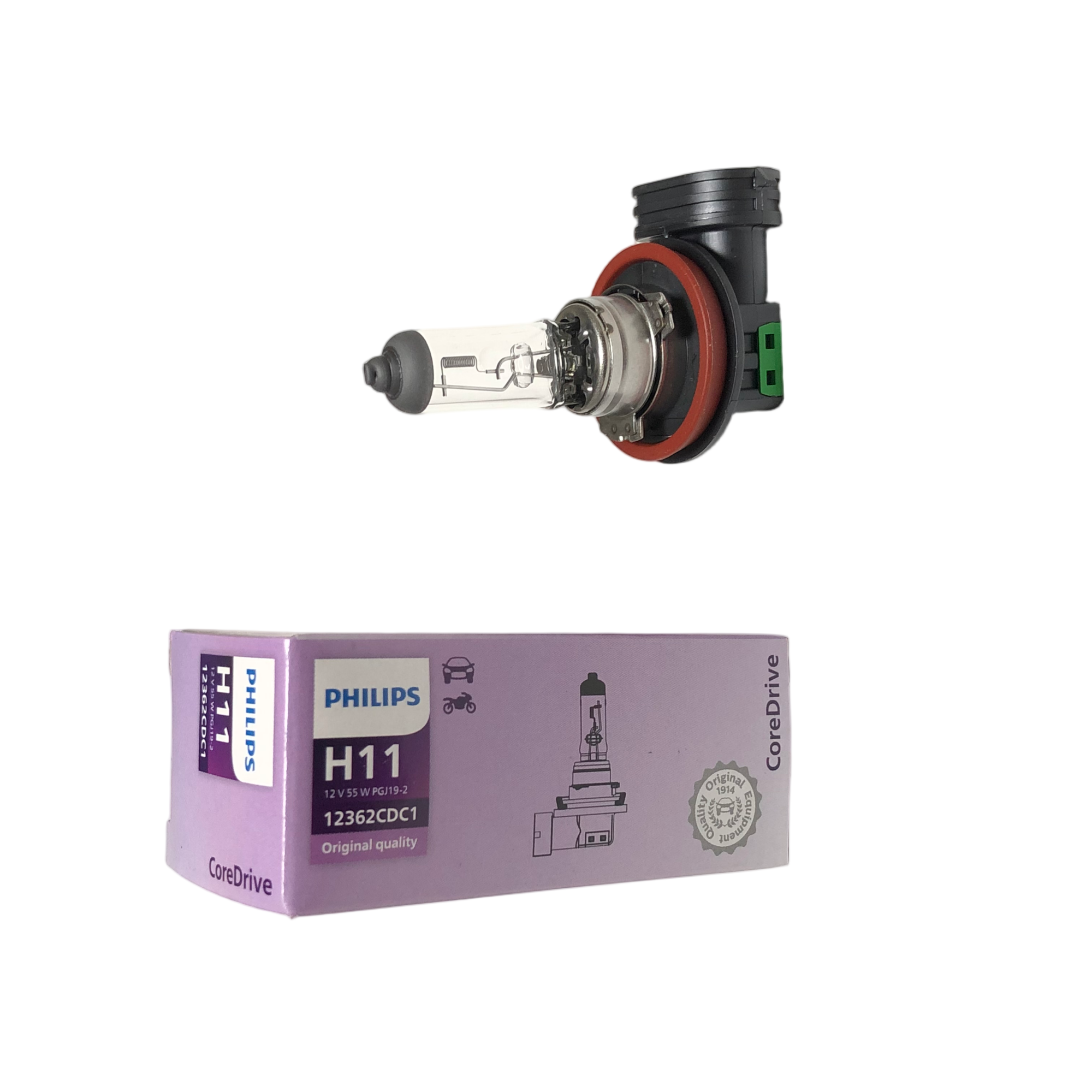 PHILIPS Front Fog Light H11 12V 55W PGJ19-2 12362CDC1