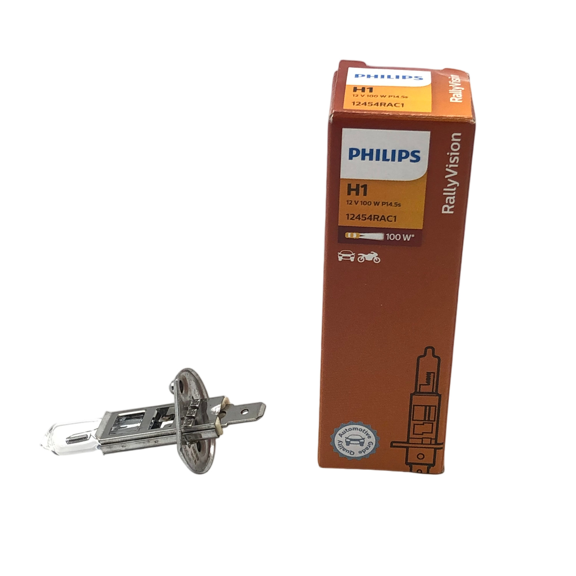 PHILIPS Front Fog Light H1 12V 100W P14.5s 12454RAC1