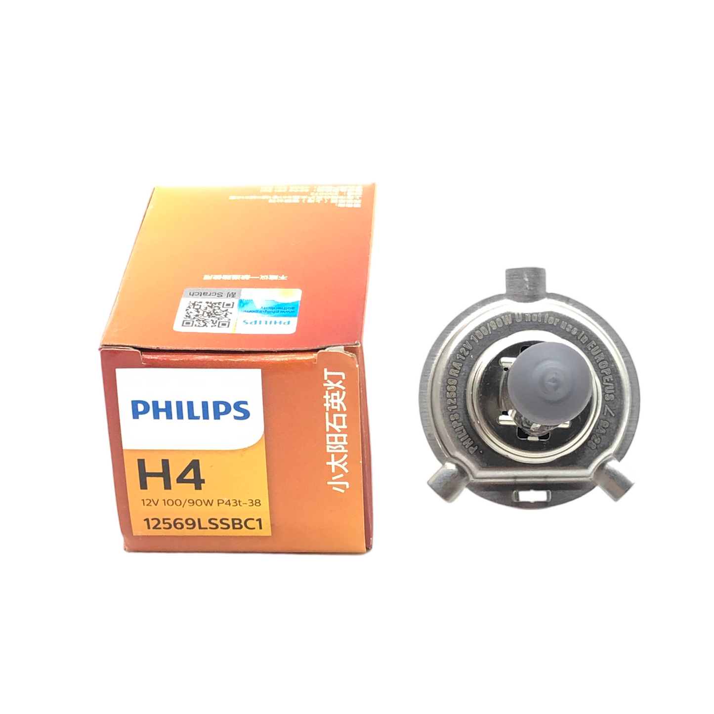 PHILIPS Front Fog Light H4 12V 100/90W P43t-38 12569LSSBC1