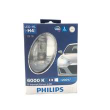 PHILIPS X-tremeUltinon LED Headlight bulbs H4 12V 23/23W 6000K 12953BWX2