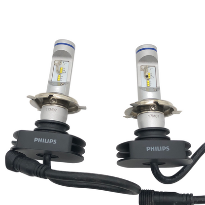 PHILIPS X-tremeUltinon LED Headlight bulbs H4 12V 23/23W 6000K 12953BWX2