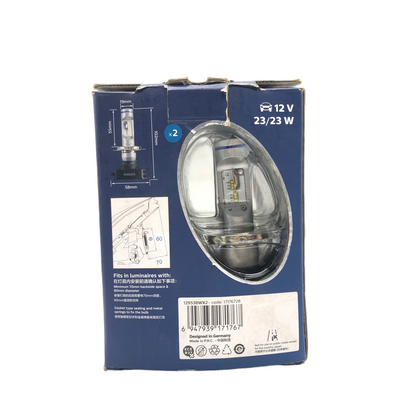 PHILIPS X-tremeUltinon LED Headlight bulbs H4 12V 23/23W 6000K 12953BWX2