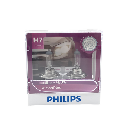 PHILIPS Vision plus car Headlight bulbs 12972VPS2