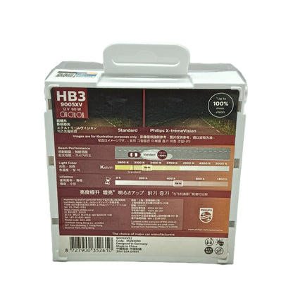 PHILIPS XtremeVision Headlight bulbs 9005XVS2