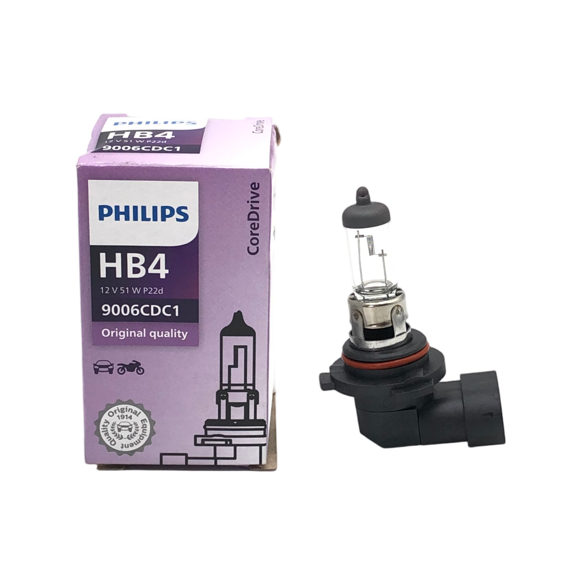 PHILIPS CoreDrive Headlight Bulb HB4 12V 51W P22d 9006CDC1