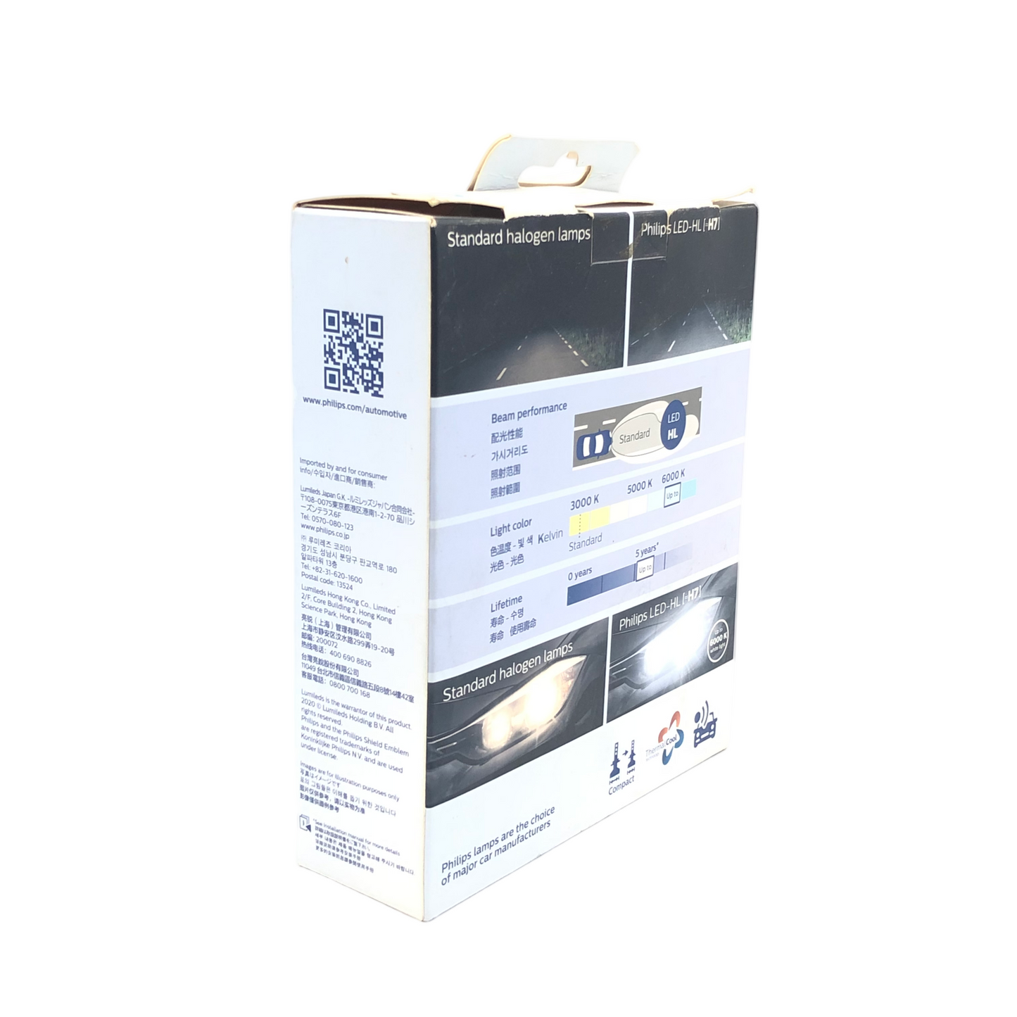 PHILIPS LED Headlight Ultinon Essential H7 12V 17W 923794300501