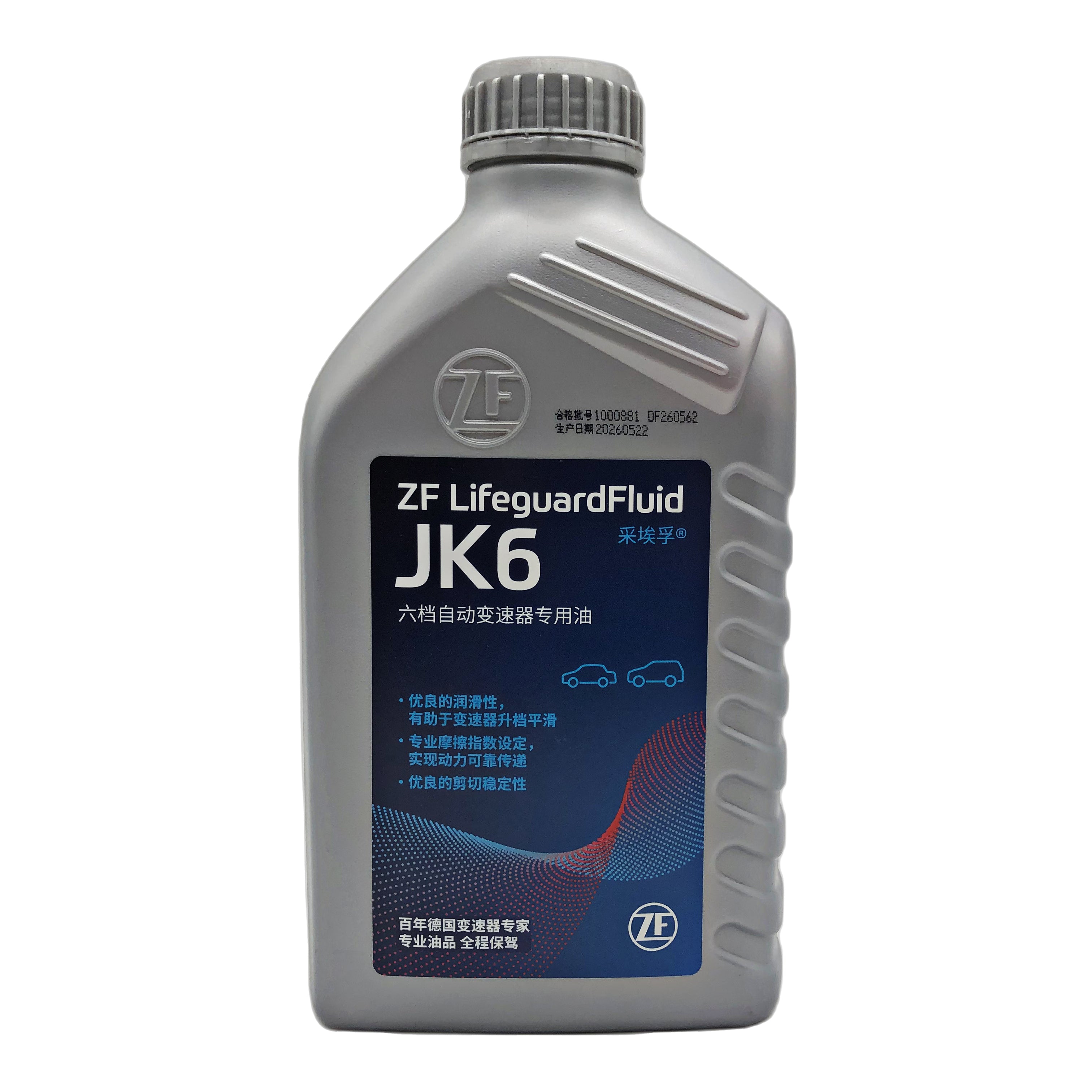 ZF LifeguardFluid JK6 Transmission Oil 1L ZL15 010 001