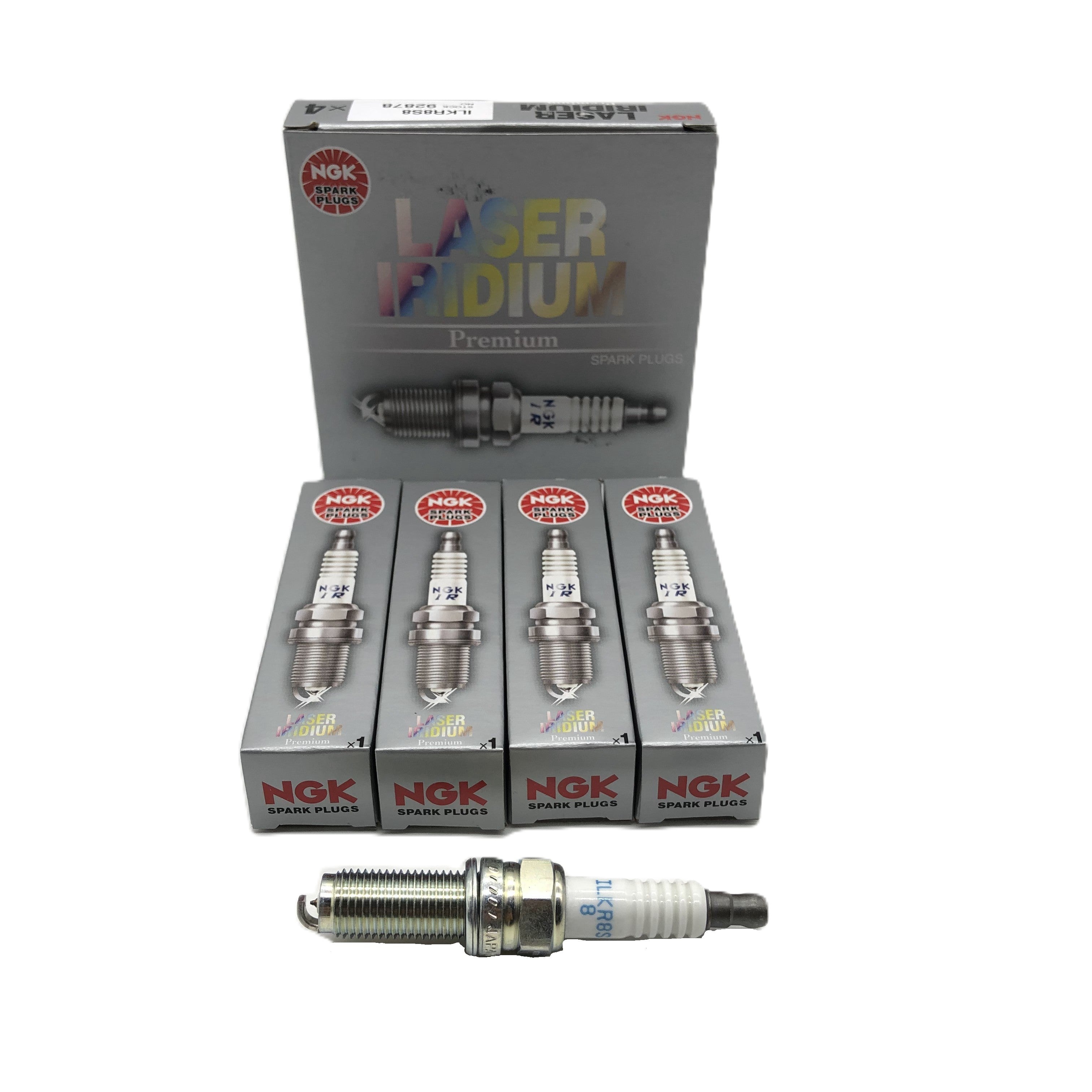 NGK Laser Iridium Spark Plug ILKR8S8 image 1 Candru