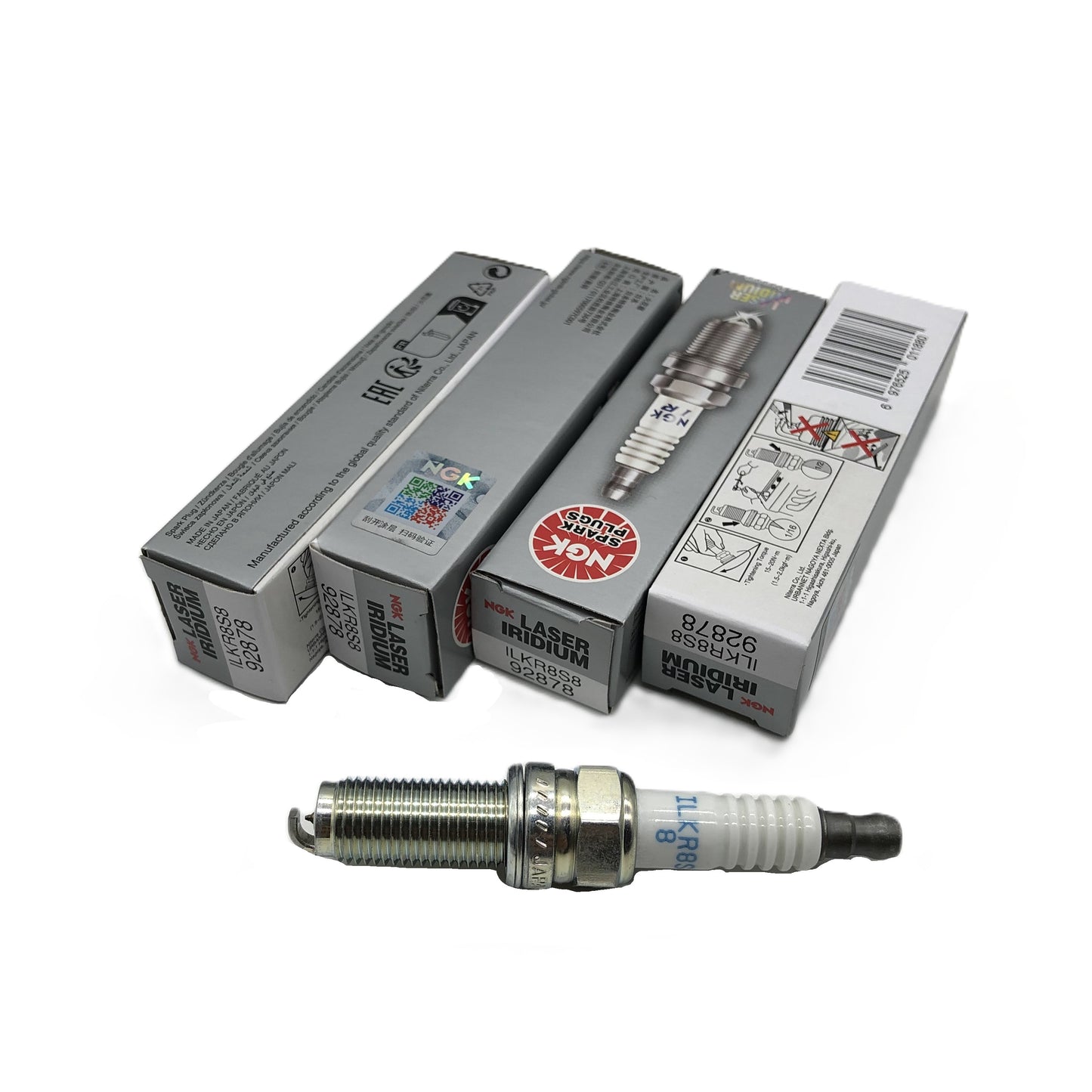 NGK Laser Iridium Spark Plug ILKR8S8 image 3 Candru