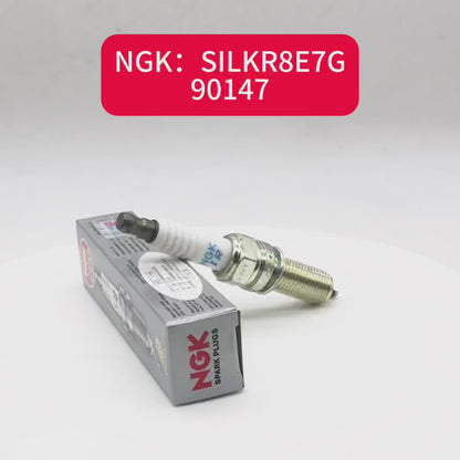 NGK Iridium Platinum Spark Plug SILKR8E7G（90147）