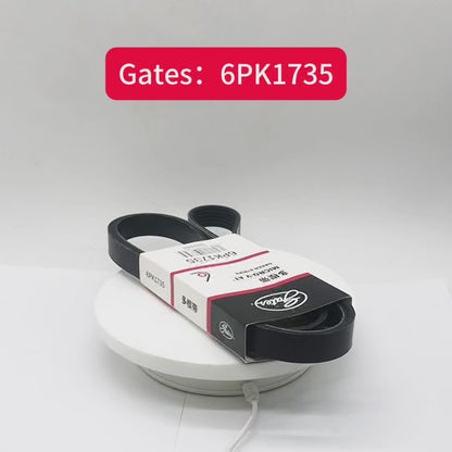 GATES Micro-V Serpentine Belt 6PK1735