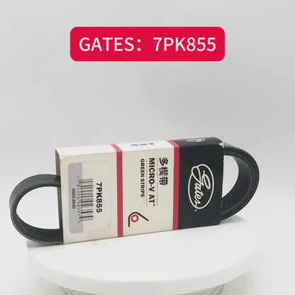 GATES Micro-V Serpentine Belt 7PK855