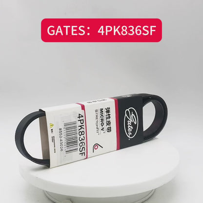 GATES Micro-V Serpentine Belt 4PK836SF